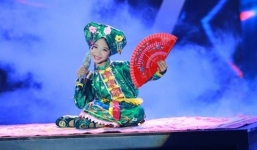 Bé Đức Vĩnh 'lên đồng' khi hát chầu văn 'Cô đôi thượng ngàn'